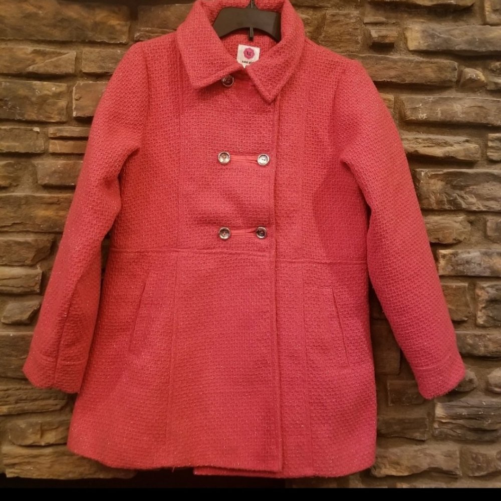 GIRLS CORAL COAT